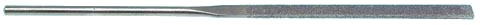 Надфиль Алмазный плоский L160х4 тупоносый с обрезиненной ручкой "CNIC"